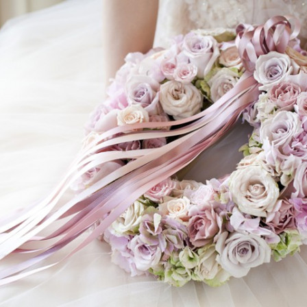 永遠の輪を意味するリースブーケ|アニヴェルセル 柏の写真(357755)