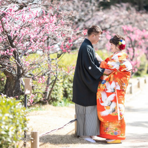 梅、桜、新緑、紅葉。日本の四季を感じながら。|ウェディングチャペル アンジェラの写真(38396298)