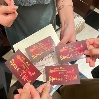 会場のご好意で用意していただいたゲームと当たりチケット