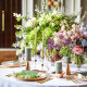 ゲストテーブル装花
