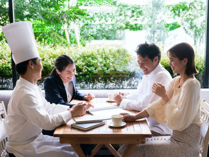 結婚式は、幸せな未来へつづく
最初の一日になる