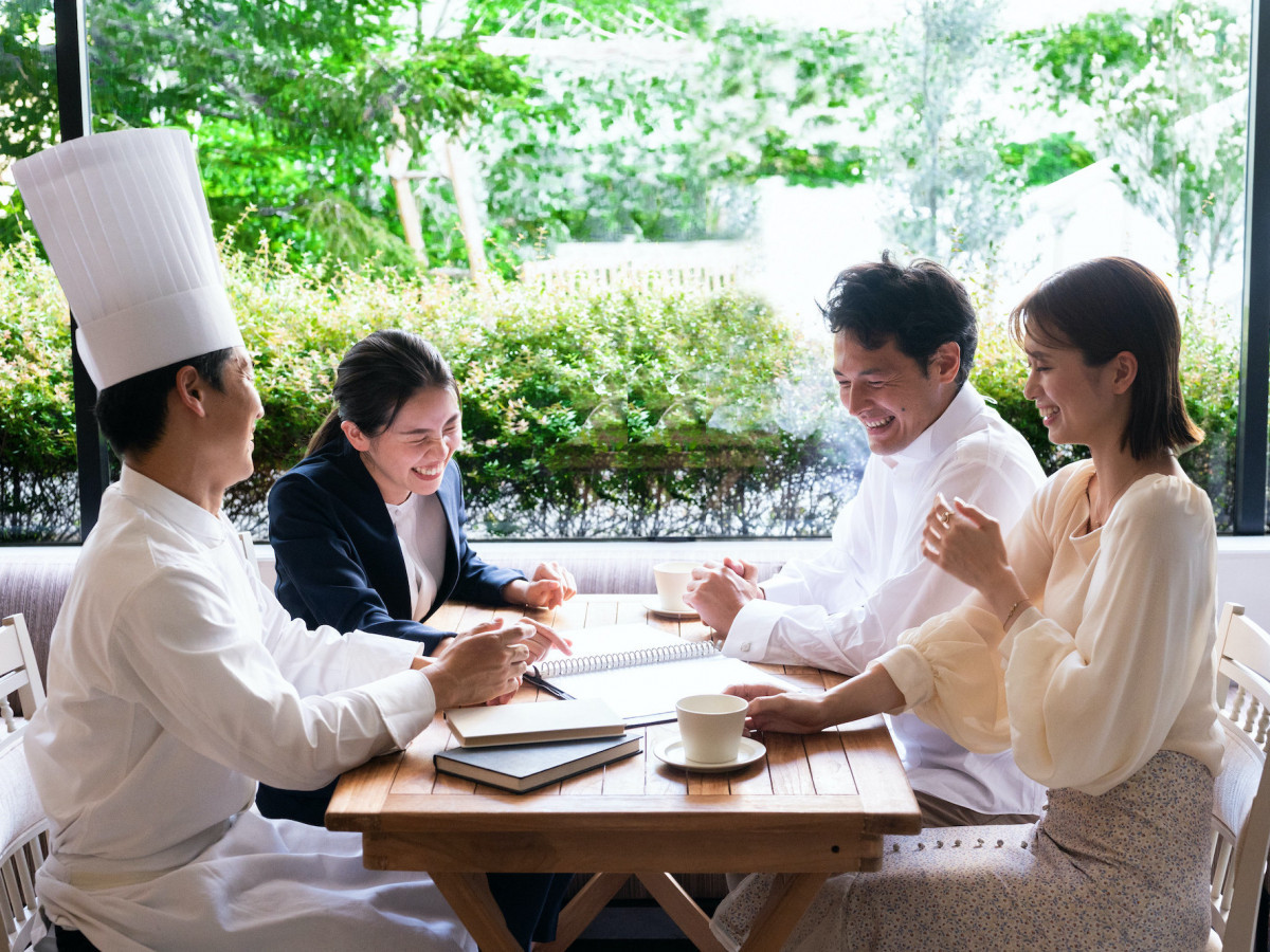  結婚式は、幸せな未来へつづく
最初の一日になる