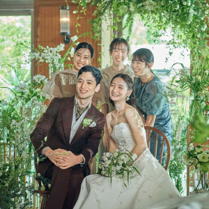 新婦様が美しく輝くサポートを。笑顔に溢れた最良の一日をお手伝いいたします。|WITH THE STYLE FUKUOKA（ウィズ ザ スタイル フクオカ）の写真(50189941)