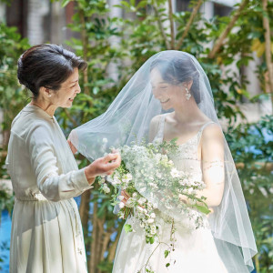 自然光がベールを下ろした神聖な姿を引き立てます|WITH THE STYLE FUKUOKA（ウィズ ザ スタイル フクオカ）の写真(50189932)