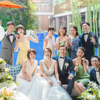 【平日一番人気♪20大特典】緑溢れる挙式体験×豪華婚礼試食