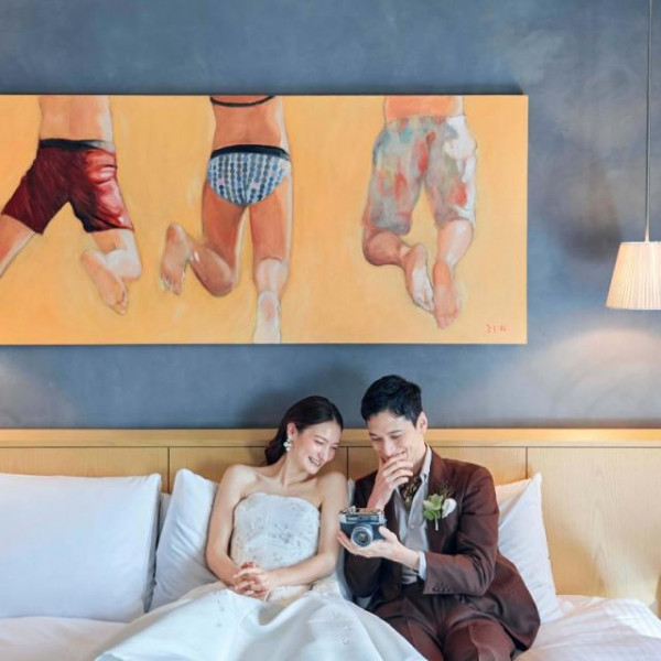 結婚式前日から翌日の宿泊付き。ご結婚式当日の移動やお支度で慌てる事がないことも魅力の一つ。