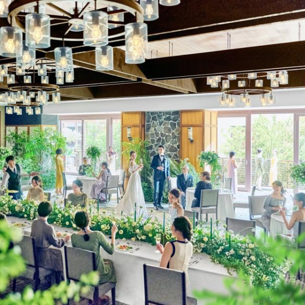 博多駅徒歩6分で叶う憧れのリゾートウェディング