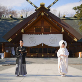 【和装×洋館貸切】北海道神宮挙式プラン*ミシュラン無料試食付