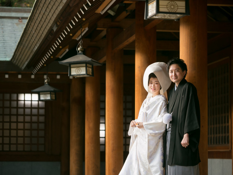 隣接する北海道神宮 憧れの白無垢で挙式も叶います