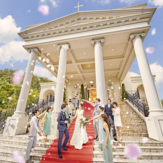 ＜9.3万ギフト＆150万優待＞貸切ガーデン×大階段の演出ALL体験
