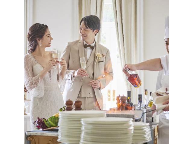 【フェア限定の成約特典】料理・装飾・写真映像・衣装の全商品が10%割引