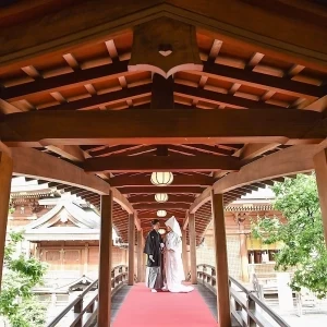 近隣神社『湯島天満宮』での挙式も、神前式からフルサポート致します。安心してお任せください。|神楽坂 L'Allance（ラリアンス）の写真(6081026)