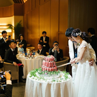 レストランならではのお料理を使った演出も豊富、美味しいおもてなしをどうぞ。