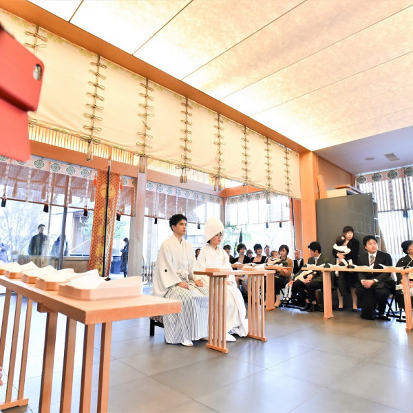 【赤城神社】
神前式イメージ