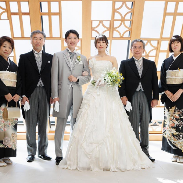 家族で記念写真も承ります