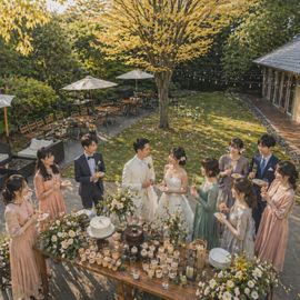 <和と洋の結婚式>25大138万特典&ガーデン演出&3.3万コース試食