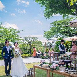 ＜和と洋の結婚式＞25大138万特典＆ガーデン演出＆3.3万コース試食