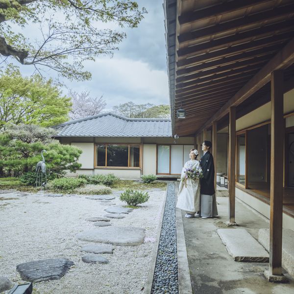 和装×庭園ロケーション撮影も映える|The Private Garden FURIAN山ノ上迎賓館(ザプライベートガーデンフリアン)の写真(40493973)