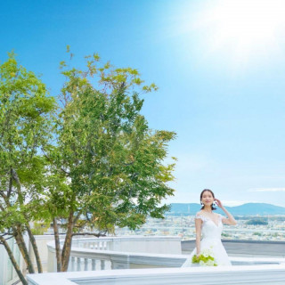 【自然溢れる高台】7つの貸切空間をふたりらしく彩る演出体験付