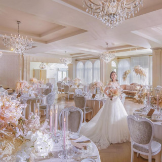 憧れ花嫁体験☆人気ドレス試着×光と緑の感動挙式♪無料コース試食付き