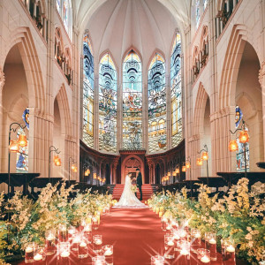 初見学◎駅1分の憧れ大聖堂＆洗練会場＊最大140万＆和牛4万試食
