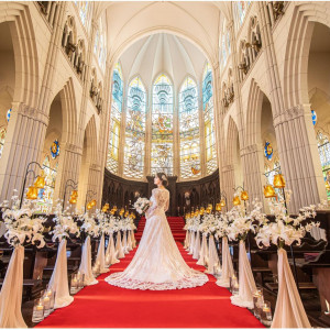 《AM来館*挙式無料&最大150万》駅1分*記憶に残る大聖堂&4万試食