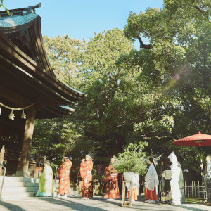 浜松八幡宮での挙式のみプランもご用意させていただいております