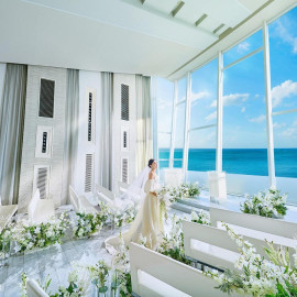 【年始Premium*】海×光のNewチャペル体験×長崎牛コース試食