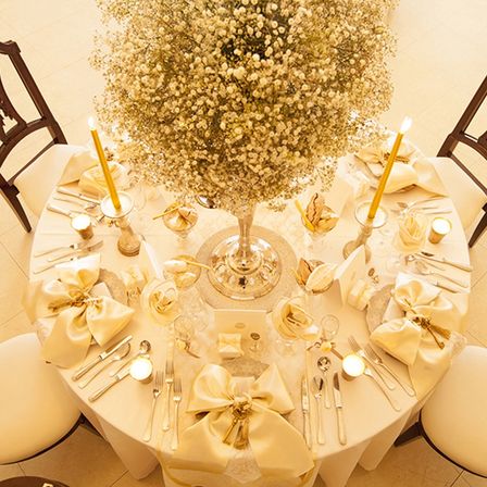 統一感のある上品なコーディネート|ニーズ長崎 by T&G WEDDING(旧 ベイサイド迎賓館 長崎)の写真(853221)