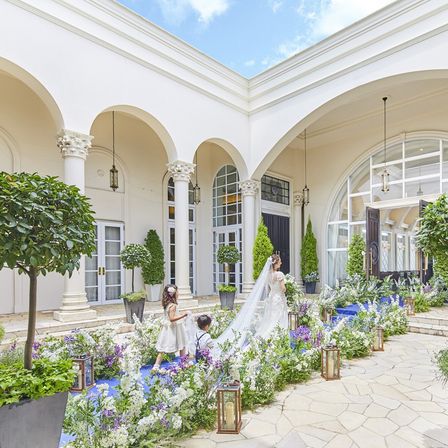 ベールガール、ベールボーイと共に可愛らしい入場をしてみては？|ニーズ長崎 by T&G WEDDING(旧 ベイサイド迎賓館 長崎)の写真(6410309)