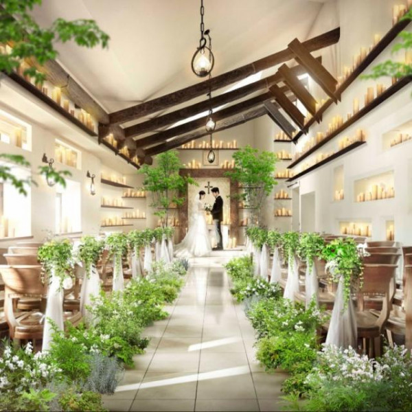 ナチュラルだからこそふたりのセンスでコーディネートを自由に彩ることができます。