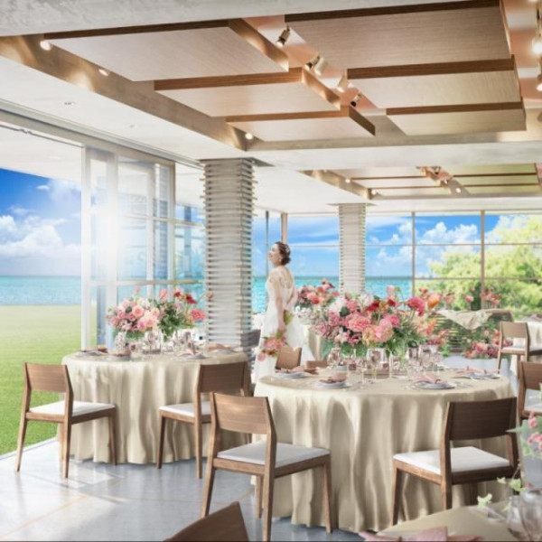 ゲストと自然体で語らえるカジュアルなパーティ空間