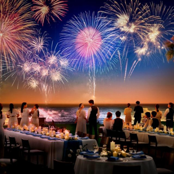 定番のケーキカットからゲストも驚く打ち上げ花火まで、幸せあふれる演出を豊富にご用意。