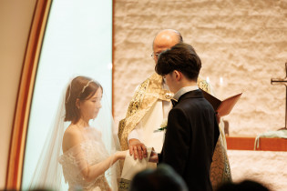 神聖な誓いのキリスト教挙式|軽井沢倶楽部 有明邸の写真(54286615)