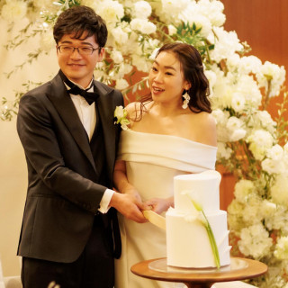 ふたりの目指すパーティの世界観にあわせたウエディングケーキをご用意いたします