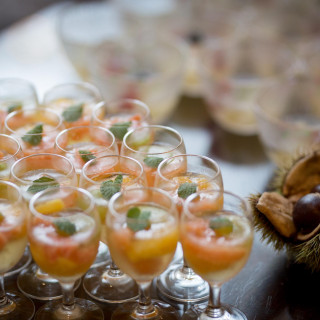 デザートビュッフェもその季節にいちばん美味しい食材でご用意。季節ごとの和菓子も人気