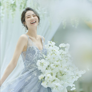 花嫁が最高に輝くドレスとアイテムを身に纏って|AQUA GARDEN TERRACE（アクアガーデンテラス）の写真(23338674)