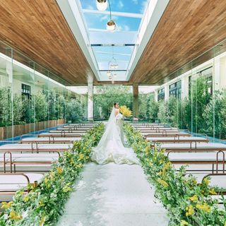 【旅行券3万&アマギフ2万付】新チャペル&貸切W体験♪ドレス&料理優待