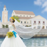 結婚式の約1か月前にロケーションフォトも可能☆撮影後の写真を当日皆様にお披露目される方も多数いらっしゃいますよ!!