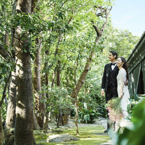 中庭の豊かな緑が癒しの空間へと誘う|THE KAWABUN NAGOYA（ザ・カワブン・ナゴヤ）の写真(5343727)