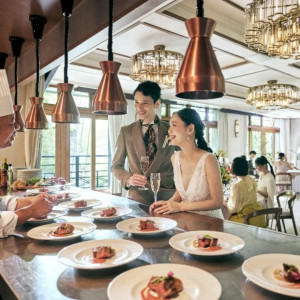 【初見学の方◆6万ギフト】和洋選べる披露宴＆演出×3万無料試食