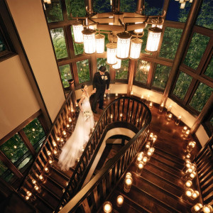 艶やかな光に包まれるナイトウェディング|THE KAWABUN NAGOYA（ザ・カワブン・ナゴヤ）の写真(56482209)