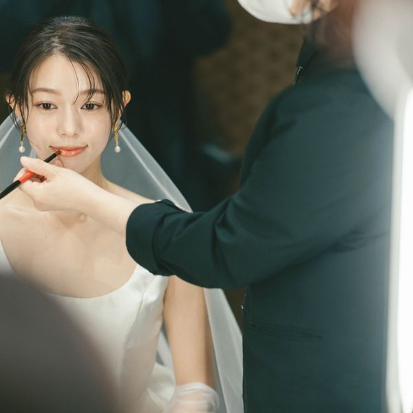 花嫁の美しさを引き立てるプロのヘアメイク|THE KAWABUN NAGOYA(ザ・カワブン・ナゴヤ)の写真(46731611)