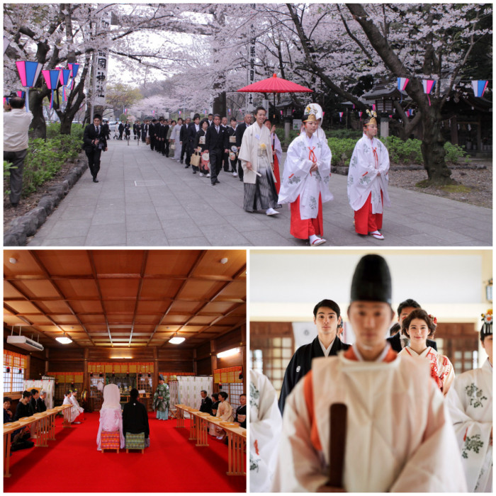 提携神社は由緒正しい歴史ある神社。そこでは憧れの花嫁行列も叶います。