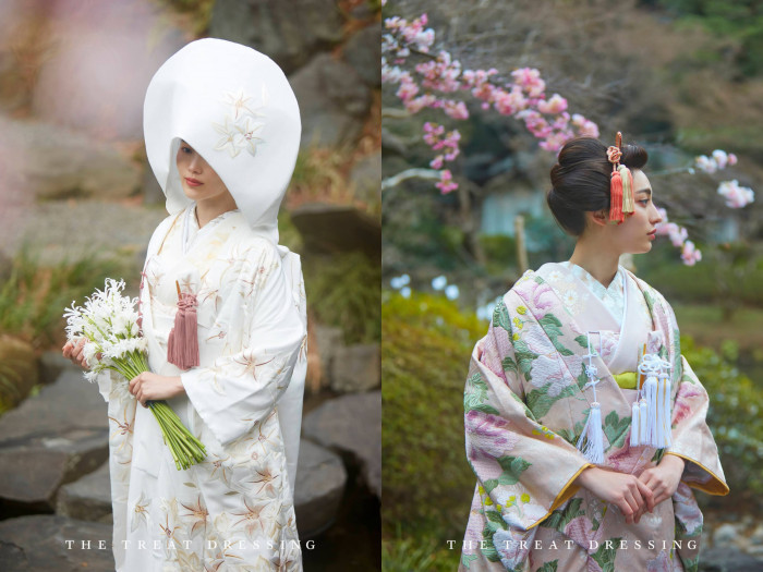 美しい日本の伝統に敬意をはらい古典の柄行にこだわった着物