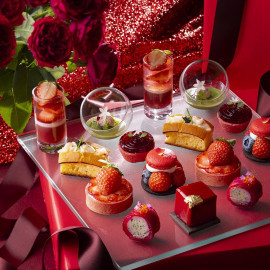 【コンラッド東京】ストロベリーアフタヌーンティー付きプライベート相談会