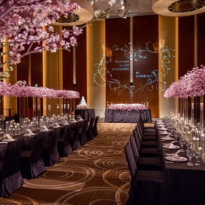 【2F 風波】コンラッドの桜はまさに芸術品。息をのむ美しさ。コンラッドらしい会場コーディネート。|コンラッド東京の写真(53731000)