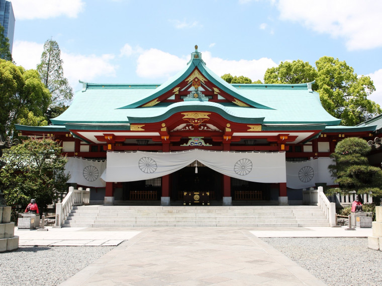 日本の中心地に広がる緑の社「日枝神社」で挙げる神前結婚式