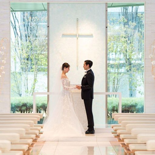 コンラッド東京の結婚式の公式写真（1枚目）