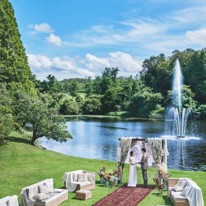 下見した会場の写真